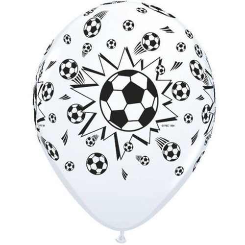 28cm Round White Soccer Balls #1175525 - Pack of 25