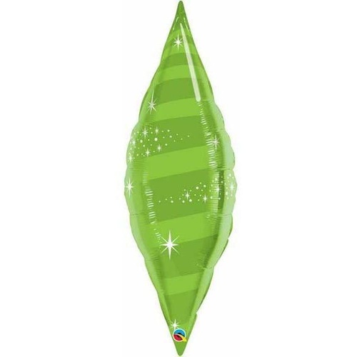 95cm Taper Taper Swirl Lime Green #22825 - Each (Unpkgd.) SPECIAL ORDER ITEM