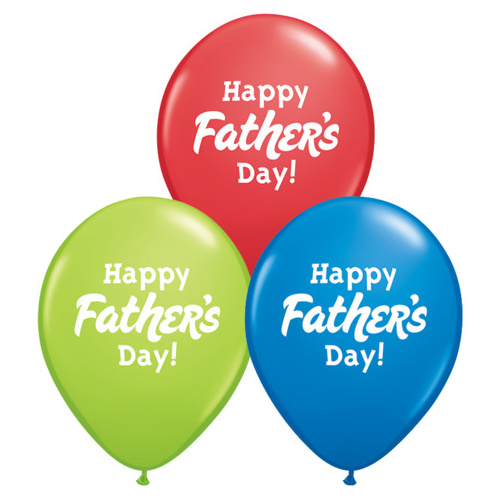 28cm Round Special Assorted Happy Father's Day! #24362 - Pack of 50 