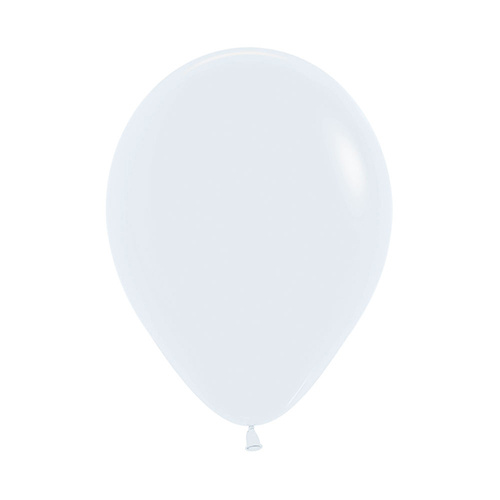 30cm Fashion White (005) Sempertex Latex Balloons #30206401 - Pack of 100 