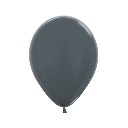 30cm Metallic Graphite (578) Sempertex Latex Balloons #30206653 - Pack of 100 