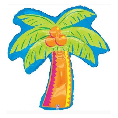 78cm Shape Tropical Palm Tree Foil Balloon #30G85329P - Each (Pkgd.)