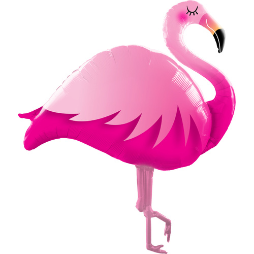 115cm Shape Foil Pink Flamingo #57807 - Each (Pkgd.) 